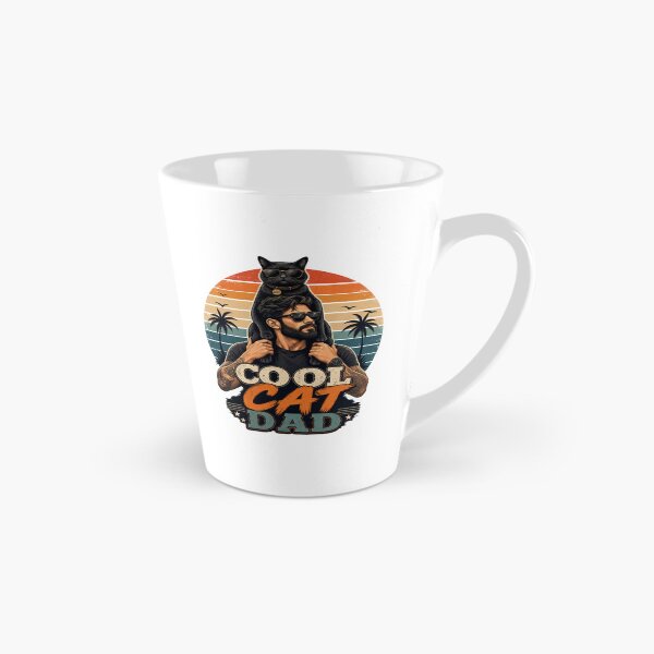 Item preview, Cool Black Cat Dad Sunglasses Retro Kawaii T-Shirt designed and sold by Ashley critters.