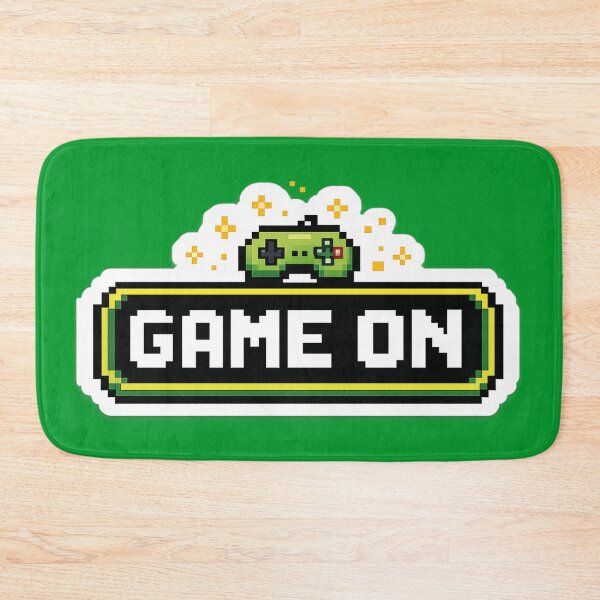 Item preview, Game On – Bold Gaming Motivation Typography Design designed and sold by MerlinWear.