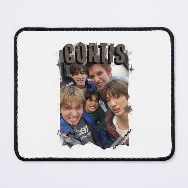 Item preview, CORTISs Kpop Boy Group Black and White Collage Digital Art Portrait designed and sold by AJUNICE STUDIO.