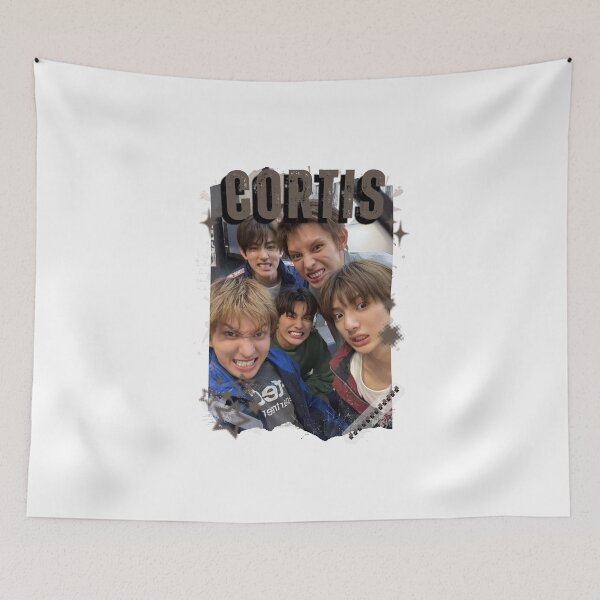 Item preview, CORTISs Kpop Boy Group Black and White Collage Digital Art Portrait designed and sold by AJUNICE STUDIO.