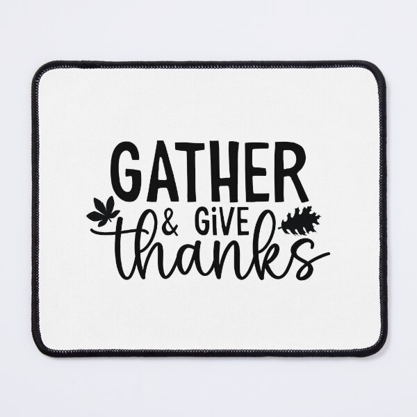 Item preview, Gather and Give Thanks - Cute Thanksgiving Vibes Retro Vintage Aesthetic Autumn Family Feast Gift designed and sold by FuzionRaptor.