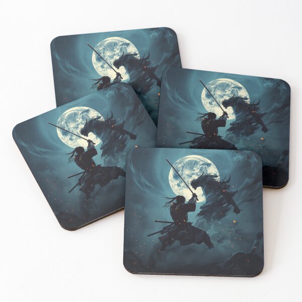 Item preview, SAMURAI VS DEMON designed and sold by SquareSign.