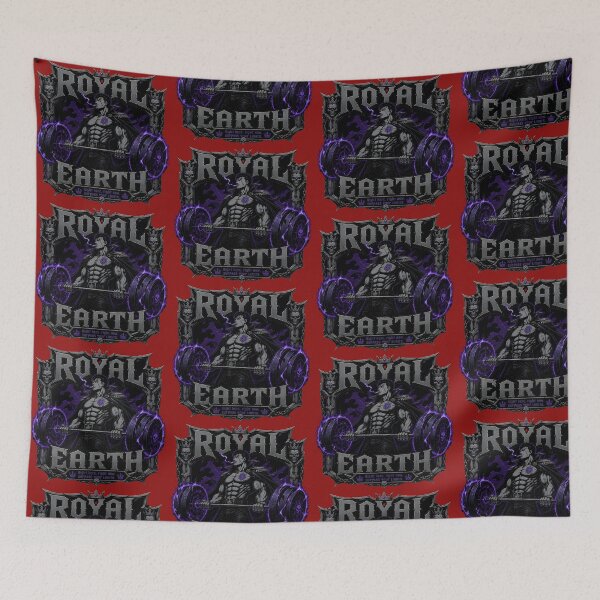 Item preview, Royal Earth Purple Gym Anime Muscle Warrior designed and sold by RoyalEarthstore.