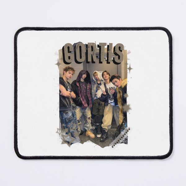 Item preview, CORTISs Kpop Boy Group Black and White Collage Digital Art Portrait designed and sold by AJUNICE STUDIO.