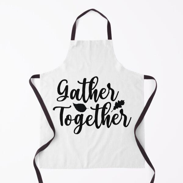 Item preview, Gather Together - Cute Thanksgiving Vibes Retro Vintage Aesthetic Autumn Leaves Family Feast Gift designed and sold by FuzionRaptor.
