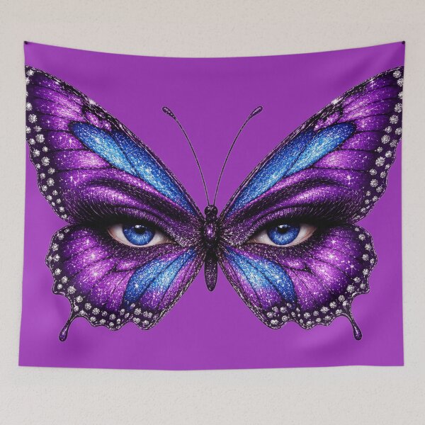 Item preview, Glittery Butterfly Mask with Intense Gaze designed and sold by BB Design Garage.