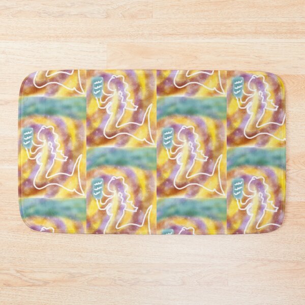Item preview, Abstract Whimsical Aquarius Whimsical Mermaid  designed and sold by TheSnugGirl.