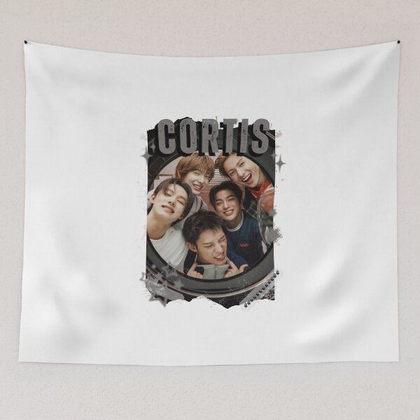 Item preview, CORTISs Kpop Boy Group Black and White Collage Digital Art Portrait designed and sold by AJUNICE STUDIO.