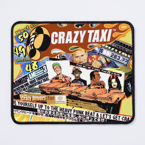 Item preview, crazy taxi collage designed and sold by Cent75.