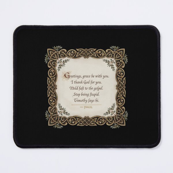 Item preview, Greetings Grace Be With You Christian Paul Letter Scripture Inspired designed and sold by Redgiant87x.