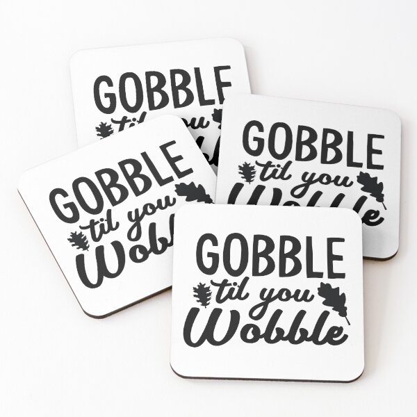 Item preview, Gobble Til You Wobble - Funny Thanksgiving Vibes Retro Vintage Aesthetic Turkey Day Costume Gift designed and sold by FuzionRaptor.