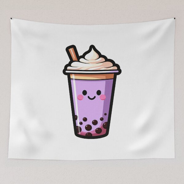 Item preview, Kawaii Purple Bubble Tea designed and sold by Atraks1.