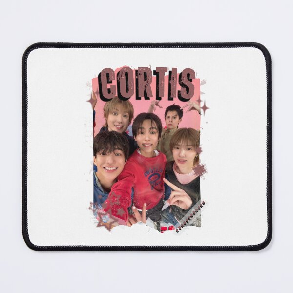 Item preview, CORTISs Kpop Boy Group Black and White Collage Digital Art Portrait designed and sold by AJUNICE STUDIO.