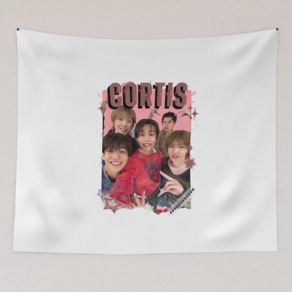 Item preview, CORTISs Kpop Boy Group Black and White Collage Digital Art Portrait designed and sold by AJUNICE STUDIO.