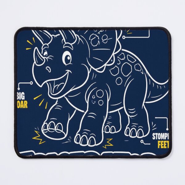 Artikelvorschau, Triceratops Blueprint Shirt | Cute Kids Dinosaur Blueprint Tee entworfen und verkauft von SunnyDesign82.