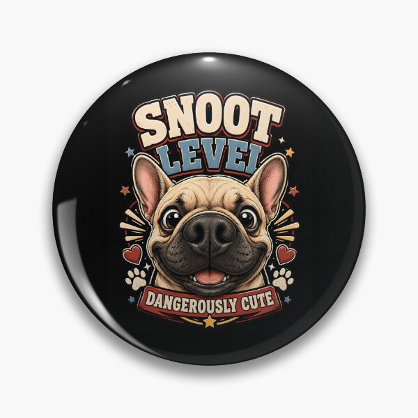 Item preview, Snoot Level Dangerously Cute French Bulldog Dog Lover designed and sold by JerdbordinShop.