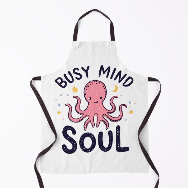 Item preview, Busy Mind Soul Cute Octopus ADHD Awareness Neurodiversity Pride designed and sold by EchoPrint Co..
