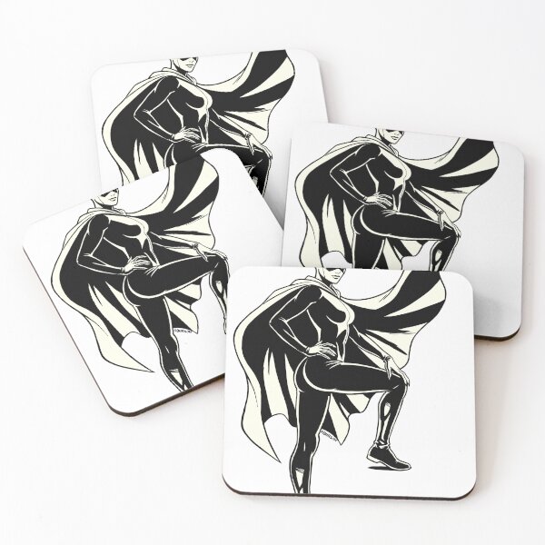 Item preview, Miss Fury (Black & White) designed and sold by coyotegrey.
