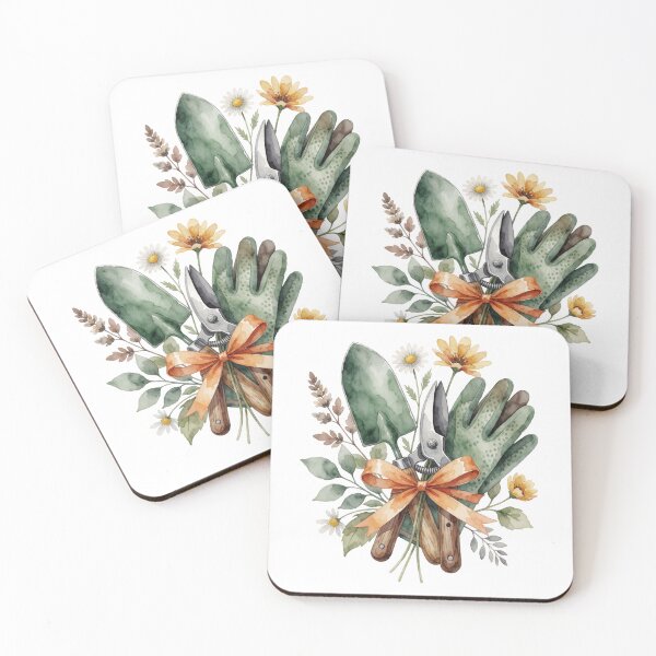 Item preview, Garden Tools Sticker | Gardening Gift Illustration designed and sold by AillustriaAK.