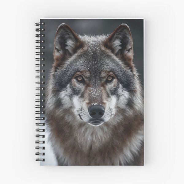 Item preview, Grey Wolf in the Wild – Close-Up Nature Photography by Artivan designed and sold by ShadeScapeArt.
