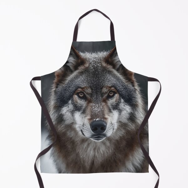 Aperçu de l'œuvre Loup gris à l'état sauvage – Photographie de nature en gros plan par Artivan créée et vendue par ShadeScapeArt.