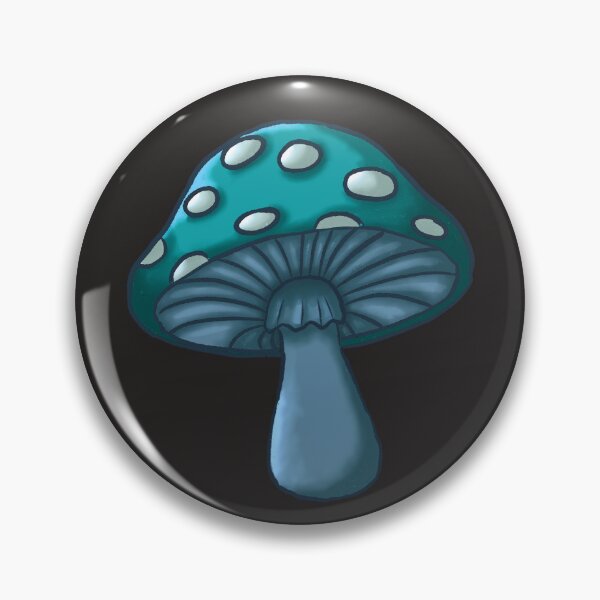 Item preview, Midnight mushroom - Amantia Muscaria - dark fairytale designed and sold by OhNoNotAgain42.