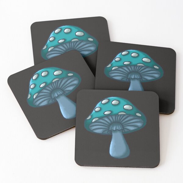 Item preview, Midnight mushroom - Amantia Muscaria - dark fairytale designed and sold by OhNoNotAgain42.