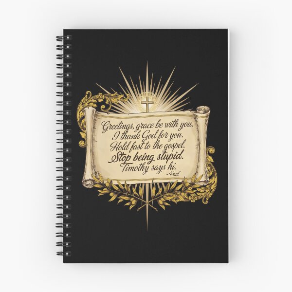 Item preview, Greetings Grace Be With You Inspired by Paul Letter Christian Faith Quote designed and sold by Redgiant87x.