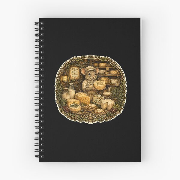 Item preview, Artisan Cheese Mouse Shirt | Cottagecore Cheesemaker | Woodland Dairy Shop | Gourmet Cheese Lover Gift designed and sold by MrDev.