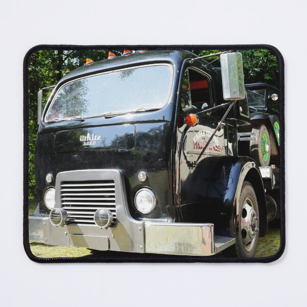 Item preview, White 3000 Cab-Over Wrecker - Classic American Heavy Truck designed and sold by Peter Kraaibeek | Generative Designs and Car Art.