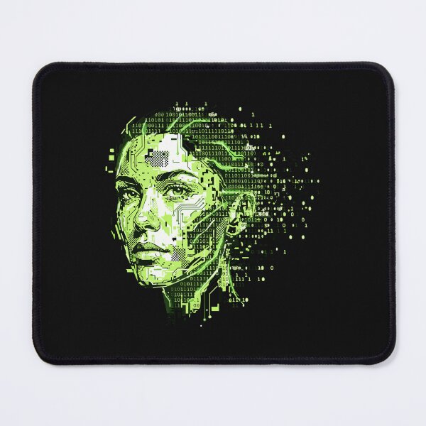 Item preview, GAN Glitch Face | Generative Adversarial Network Art designed and sold by Uglyandcute.
