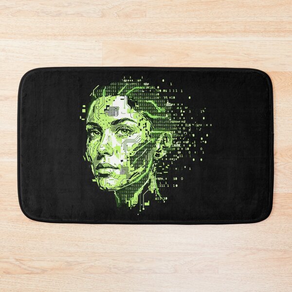 Item preview, GAN Glitch Face | Generative Adversarial Network Art designed and sold by Uglyandcute.