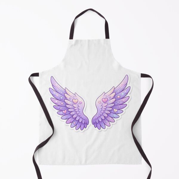 Item preview, Pastel Purple Angel Wings Sticker | Kawaii Fairy Wings Aesthetic Design designed and sold by dreamz-world.