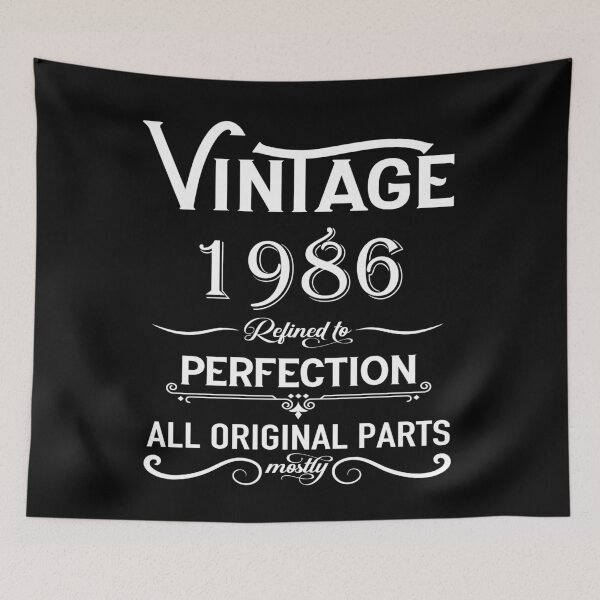 Item preview, Born in 1986 Vintage Funny 40th Birthday Gift designed and sold by Alexaltay.