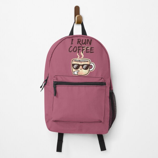 Item preview, I Run On Coffee Funny Kawaii Mug Barista designed and sold by AstronautMerch.