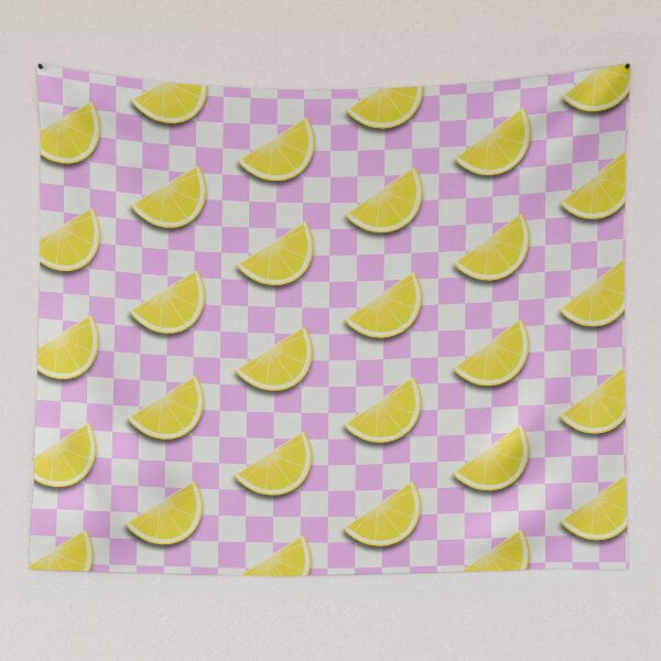 Item preview, Checkered Lemon Slice designed and sold by Manic Purgatory.
