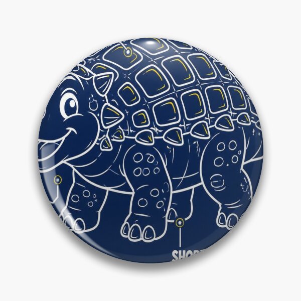 Item preview, Ankylosaurus Blueprint Shirt | Cute Kids Dinosaur Blueprint Tee designed and sold by SunnyDesign82.