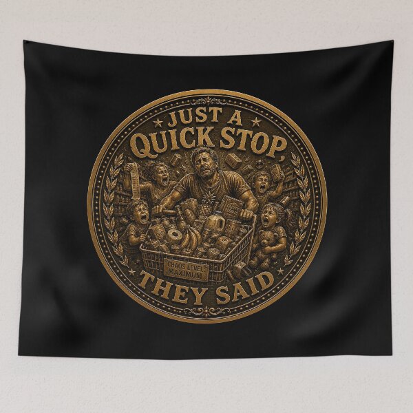 Item preview, SuperDad -Just A Quick Stop They Said designed and sold by MetusArt.