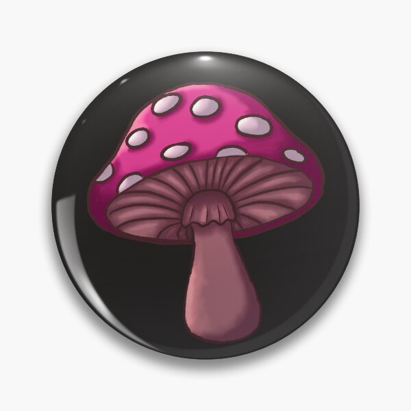 Item preview, Midnight mushroom - Amantia Muscaria - dark fairytale designed and sold by OhNoNotAgain42.