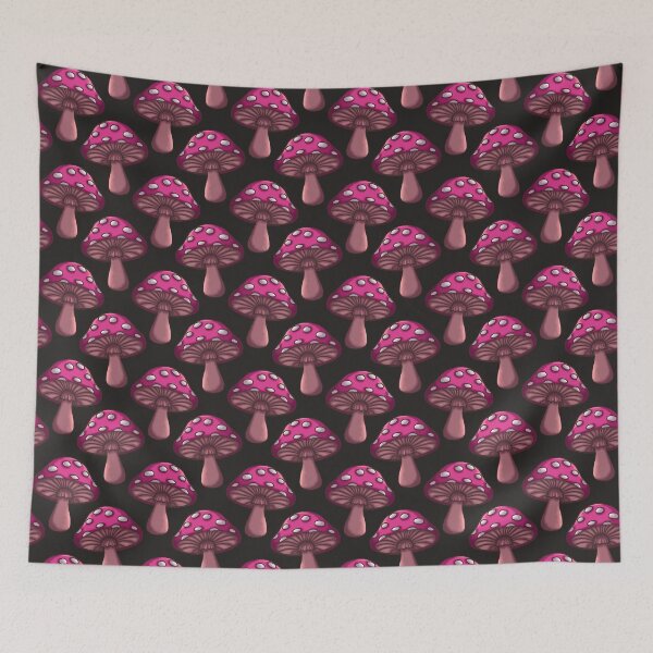 Item preview, Midnight mushroom - Amantia Muscaria - dark fairytale designed and sold by OhNoNotAgain42.