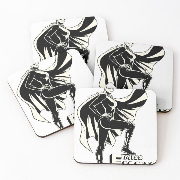 Item preview, Miss Fury (Black & White w/ logo) designed and sold by coyotegrey.