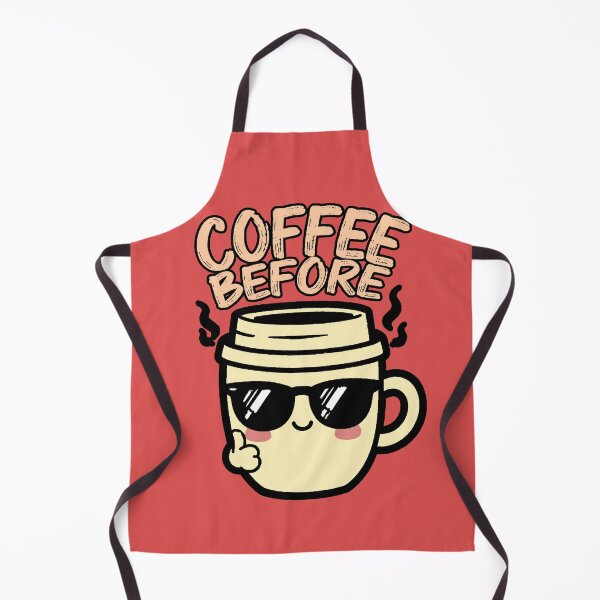 Item preview, Coffee Before Cute Kawaii Mug Morning Coffee designed and sold by AstronautMerch.