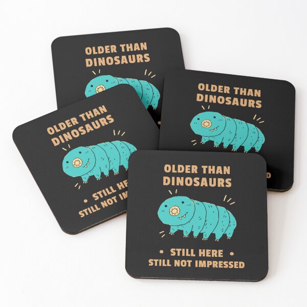 Item preview, Older Than Dinosaurs Tardigrade Unimpressed designed and sold by AntiqueImages.