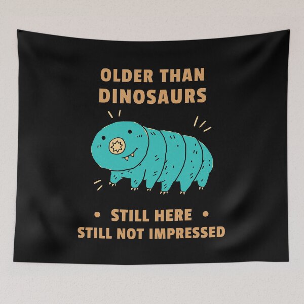 Item preview, Older Than Dinosaurs Tardigrade Unimpressed designed and sold by AntiqueImages.