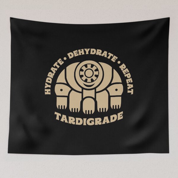 Item preview, Tardigrade Hydrate Dehydrate Repeat Water Bear designed and sold by AntiqueImages.
