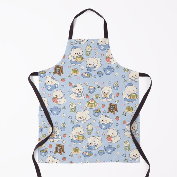 Item preview, Puppy Pancake Coffee Kawaii Pattern designed and sold by Soft Berry Studio.