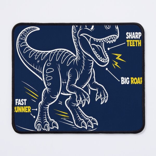 Artikelvorschau, Dilophosaurus Blueprint Shirt | Cute Kids Dinosaur Blueprint Tee entworfen und verkauft von SunnyDesign82.