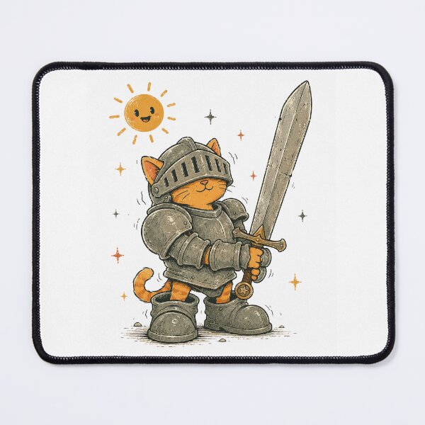 Item preview, Funny Cat Knight designed and sold by Region.