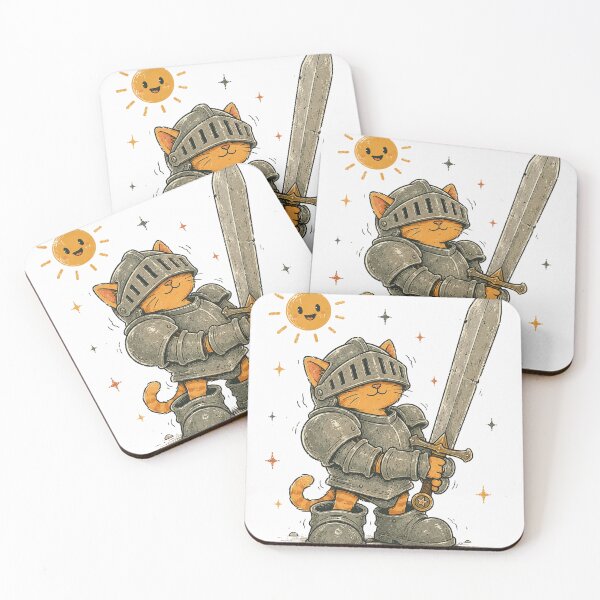 Item preview, Funny Cat Knight designed and sold by Region.