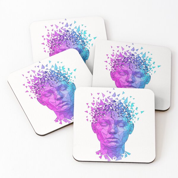 Item preview, GAN Glitch Face | Generative Adversarial Network Art designed and sold by Uglyandcute.